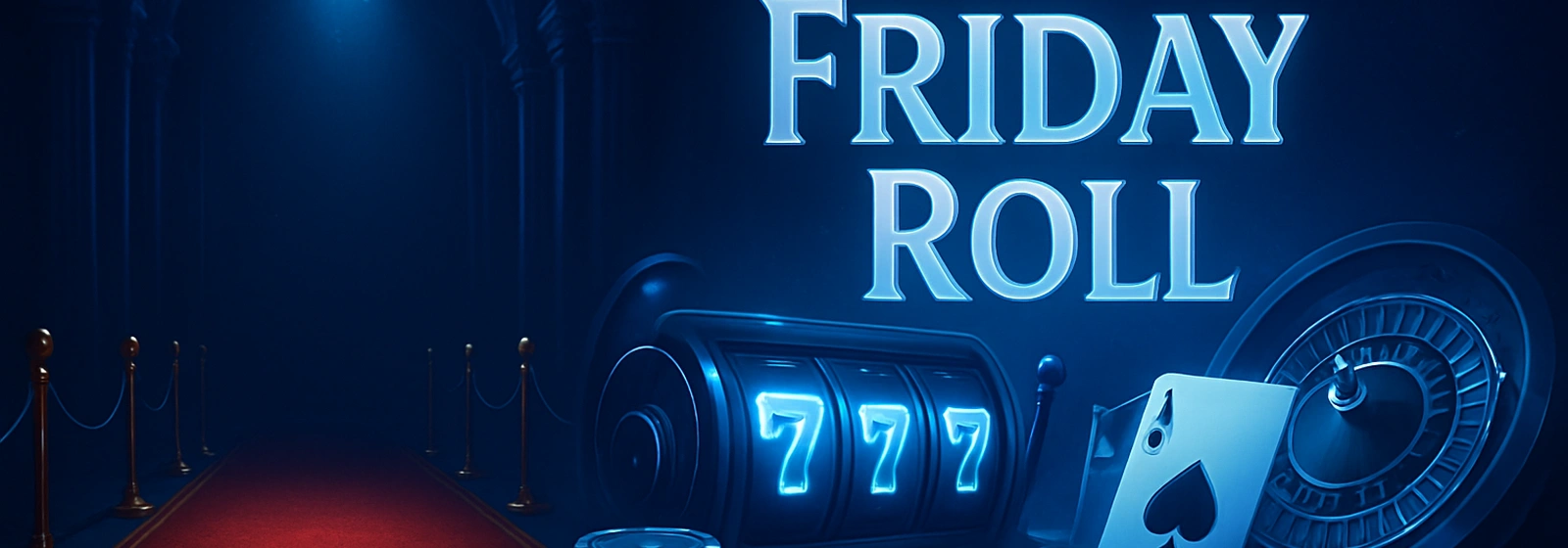 Friday Roll Casino Willkommensbonus 1500 Euro und 150 Freispiele